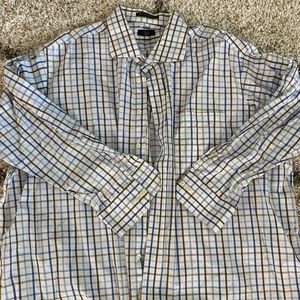 💙 Calling all Big Guys!! 3X Gant long sleeve crisp cotton shirt